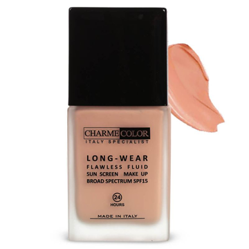 کرم پودر چارم کالر مدل Long Wear SPF15 حجم 50 میل-102